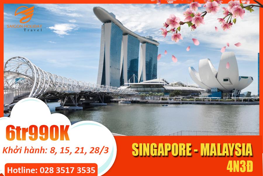 Tour  Singapore - Malaysia 4N3Đ