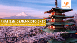 Lâu đài Osaka, Chùa Kiyomizu, Shinkansen, Núi Phú Sĩ