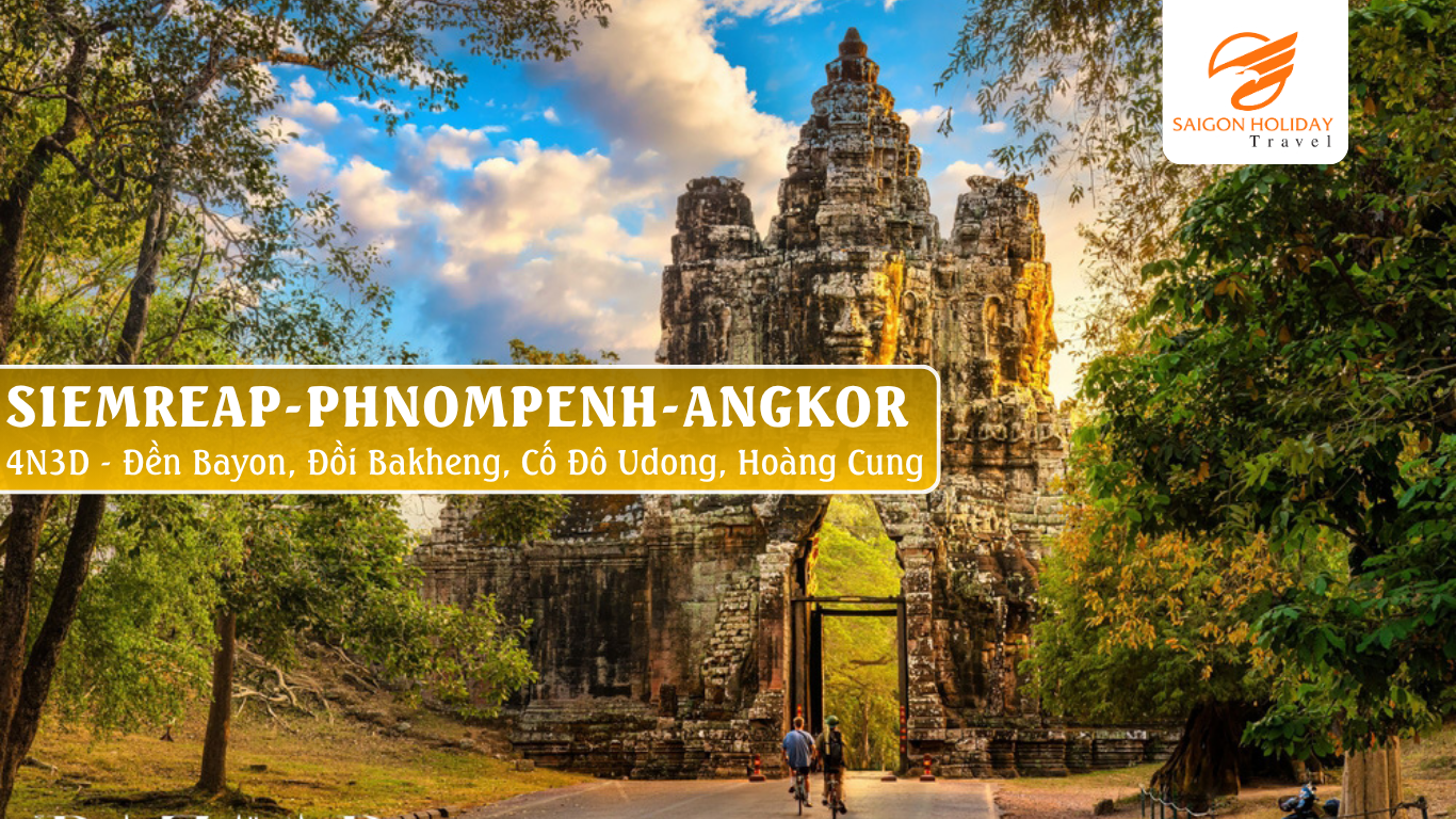 Đền Bayon, Đồi Bakheng, Cố Đô Udong, Hoàng Cung