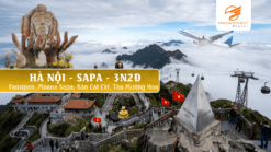 Fansipan, Moana Sapa, Bản Cát Cát, Tàu Mường Hoa