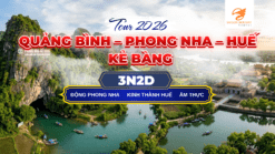 Quảng Bình 3N2Đ Phong Nha Kẻ Bàng Huế: Khám phá di sản miền Trung