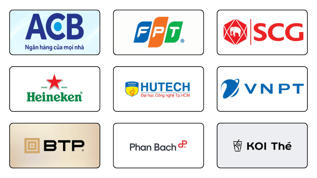 Các doanh nghiệp là khách hàng của Saigon Holiday Travel