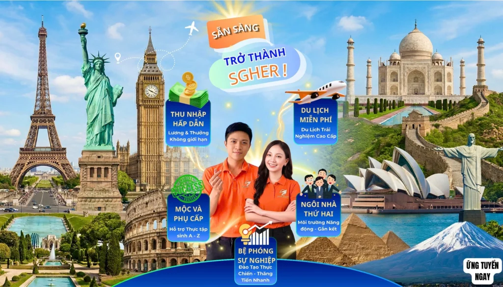 GỬI HỒ SƠ ỨNG TUYỂN VỊ TRÍ BẠN MONG MUỐN VỀ hr.saigonholidaytravel@gmail.com NHÉ !