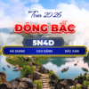 ĐÔNG BẮC 5N4Đ | HÀ GIANG – CAO BẰNG – BẮC KẠN là tour khám phá vẻ đẹp hùng vĩ của núi rừng Đông Bắc Việt Nam, đưa du khách trải nghiệm cao nguyên đá Đồng Văn, sông Nho Quế, thác Bản Giốc và hồ Ba Bể, kết hợp thiên nhiên hoang sơ và văn hóa bản địa đặc sắc.