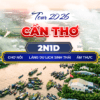 Nếu bạn muốn mô tả khoảng **10 chữ**, có thể dùng: **Du ngoạn Cần Thơ, khám phá trọn vẹn nét đẹp miền Tây