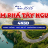Khám phá vẻ đẹp hùng vĩ của núi rừng Tây Nguyên với những thác nước kỳ vĩ, rừng thông xanh mát và không gian văn hóa cồng chiêng đặc sắc