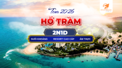 Hồ Tràm nghỉ dưỡng, tận hưởng thiên nhiên biển xanh yên bình
