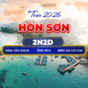 HÒN SƠN THIÊN ĐƯỜNG BIỂN ĐẢO BÌNH YÊN Khám phá hòn đảo hoang sơ với làn nước trong xanh, bãi biển thơ mộng và những cung đường ven biển tuyệt đẹp.