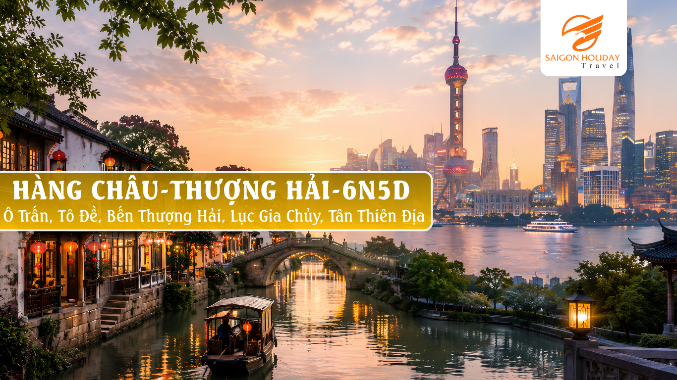 HÀNG CHÂU, Ô TRẤN, THƯỢNG HẢI