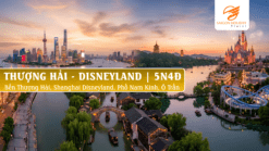 THƯỢNG HẢI - HÀN CHÂU - Ô TRẤN DISNEYLAND THƯỢNG HẢI, Hành trình đưa du khách khám phá vẻ đẹp giao thoa giữa hiện đại và cổ kính của Trung Quốc, từ những thành phố sôi động, cổ trấn thơ mộng đến thế giới giải trí đầy sắc màu. Một chuyến đi lý tưởng để tận hưởng cảnh đẹp, văn hóa và lưu giữ những khoảnh khắc đáng nhớ.