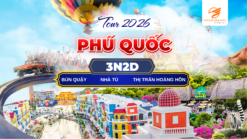 Khám phá Phú Quốc – hòn đảo thiên đường với biển xanh trong vắt, bãi cát trắng mịn và những điểm check-in nổi tiếng