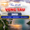 Hành trình khám phá Vũng Tàu mang đến trải nghiệm nghỉ dưỡng bên biển xanh, không khí trong lành cùng nhiều hoạt động vui chơi, ẩm thực và check-in hấp dẫn, lý tưởng cho chuyến đi thư giãn ngắn ngày.