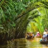 Đặt ngay Tour miền Tây 2N1D giá tốt! Trải nghiệm chèo xuồng ba lá tại Cù Lao Thới Sơn - Phụng, đi Chợ nổi Cái Răng và quẩy hết mình cùng đêm Gala Dinner đặc sắc.