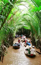 Du lịch Cù Lao Thới Sơn - thiên đường miệt vườn. Tận hưởng không khí trong lành, uống trà mật ong, ăn trái cây tươi và hòa mình vào cuộc sống miền Tây.
