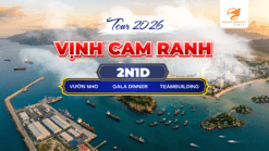 Khám phá Vịnh Cam Ranh, thiên đường biển xanh tuyệt đẹp