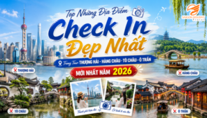 Top Những Địa Điểm Check In Đẹp Nhất Trong Tour Thượng Hải Hàng Châu Tô Châu Ô Trấn Mới Nhất Năm 2026