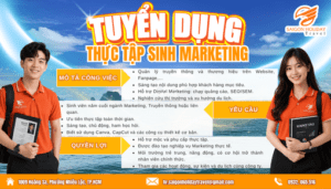 Tuyển dụng thực tập sinh Marketing