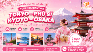 Tour Nhật Bản 7N6Đ – Khi mỗi điểm đến đều là một câu chuyện