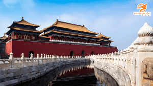Quảng trường Thiên An Môn ở Bắc Kinh Trung Quốc