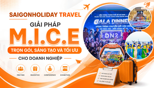 Dịch vụ tổ chức tour du lịch MICE hội nghị hội thảo teambuilding và gala dinner trọn gói cho doanh nghiệp từ Saigon Holiday Travel