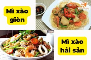 Món ăn Trung Quốc hợp khẩu vị người Việt - Mì xào giòn và mì hải sản