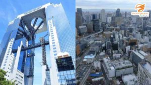 Osaka có gì hấp dẫn - Toàn cảnh thành phố nhìn từ Umeda Sky Building