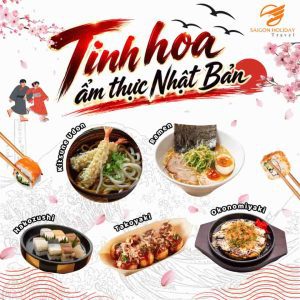 Tokyo có gì chơi - Tinh hoa ẩm thực Nhật Bản với ramen, sushi, takoyaki