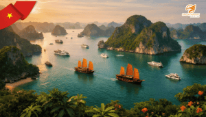 Vịnh Hạ Long trong hành trình du lịch 2/9