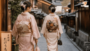 Trải nghiệm mặc Kimono và khám phá vẻ đẹp truyền thống của Kyoto.