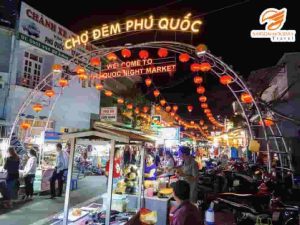 Phú Quý vs Phú Quốc - Chợ đêm Phú Quốc rực rỡ ánh đèn lồng