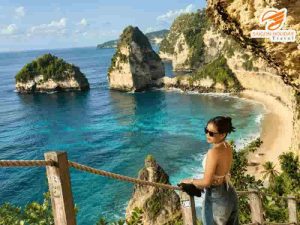 Bali Swing - Angel's Billabong với hồ nước tự nhiên xanh ngọc giữa những vách đá ven biển