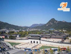Hàn Quốc 5N4Đ - Cung điện Gyeongbokgung uy nghi giữa khung cảnh núi Namsan và kiến trúc truyền thống