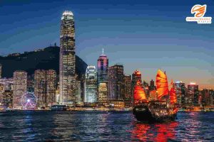 Du lịch Hong Kong 5 ngày 4 đêm ngắm cảnh Victoria Harbour về đêm