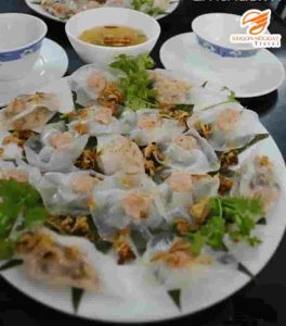 Ăn gì ở Hội An - Bánh bao bánh vạc White Rose tinh tế