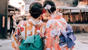 Mặc kimono – Chạm nét đẹp truyền thống