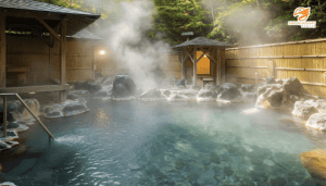 Thư giãn trong không gian onsen