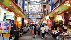 Bupyeong Kkangtong – khu chợ ẩm thực sôi động về đêm tại Busan